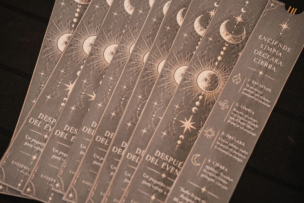 Inciensos rituales personalizados